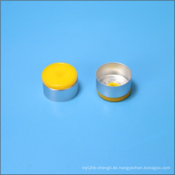 13mm Kunststoff und Aluminium Flip-Off-Kappe für Fläschchen